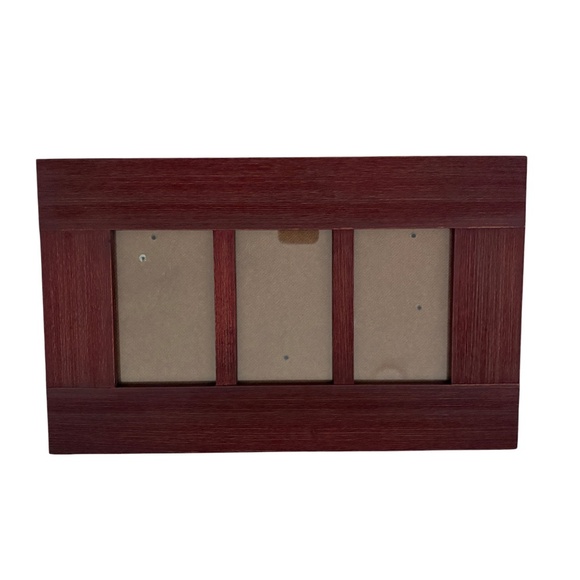 Pottery Barn collage picture frame, brown, 4 x6 photos - Picture 1 of 6